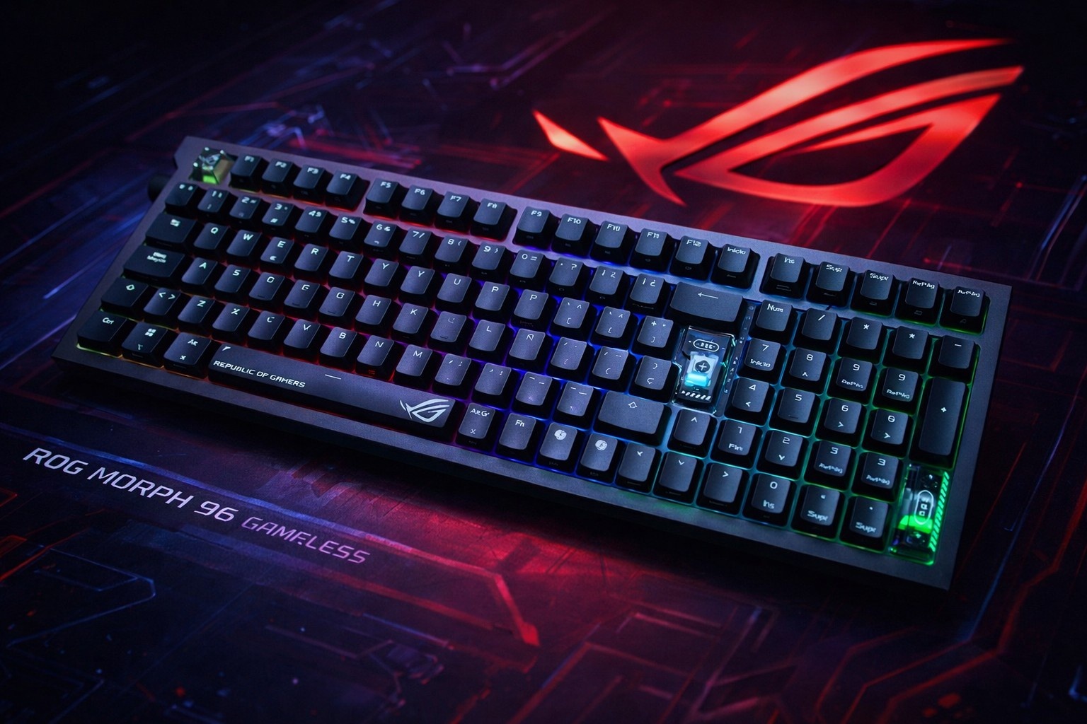 Đánh giá bàn phím ASUS ROG Strix Morph 96 Wireless